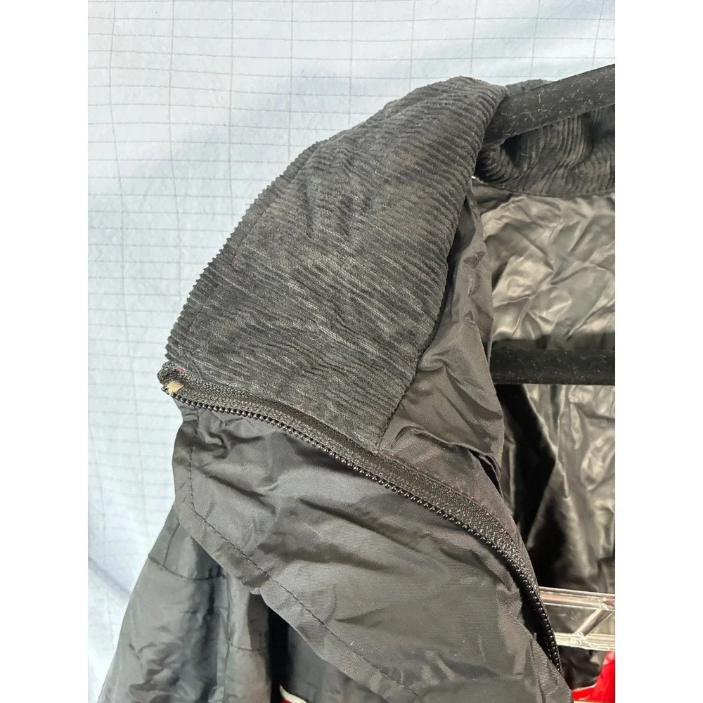 Ducati Corse Mens Red Black Nylon Rain Suit Jacket and Pants Set Size Large